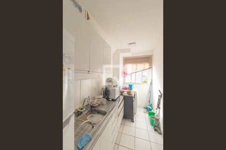 Cozinha de apartamento à venda com 2 quartos, 60m² em Marechal Rondon, Canoas