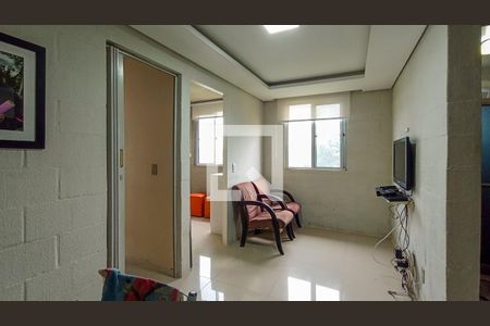 Sala  de apartamento à venda com 2 quartos, 36m² em Cristal, Porto Alegre