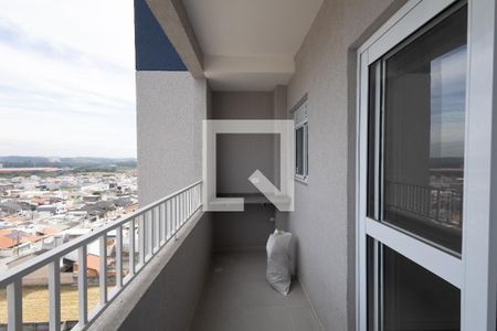 Varanda de apartamento para alugar com 2 quartos, 57m² em Jardim Santa Maria, Jacareí