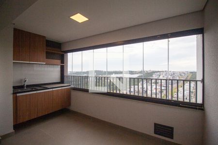 Varanda gourmet de apartamento para alugar com 3 quartos, 99m² em Boa Vista, Sorocaba