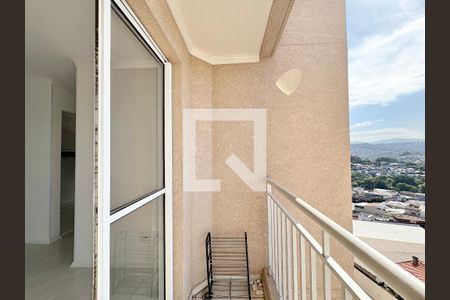Varanda da Sala de apartamento à venda com 2 quartos, 48m² em Vila Pirituba, São Paulo