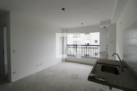 Sala/Cozinha de apartamento à venda com 1 quarto, 35m² em Ferreira, São Paulo