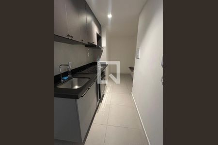 Cozinha de apartamento para alugar com 1 quarto, 50m² em Laranjeiras, Rio de Janeiro