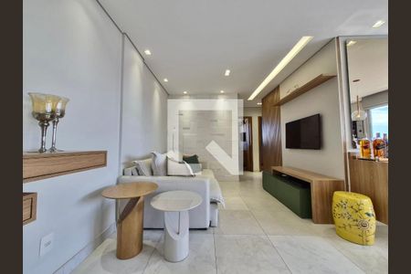 Sala e sala de jantar  de apartamento à venda com 3 quartos, 168m² em Jardim America, Belo Horizonte