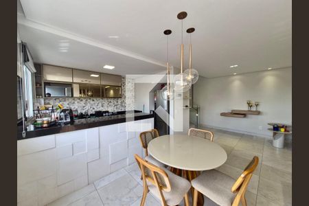 Sala e sala de jantar  de apartamento à venda com 3 quartos, 168m² em Jardim America, Belo Horizonte