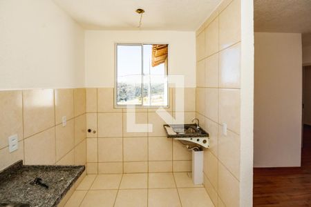 Cozinha/Área de serviço de apartamento para alugar com 2 quartos, 41m² em Serra Dourada, Vespasiano