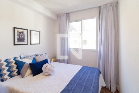 Quarto 1 de apartamento para alugar com 2 quartos, 32m² em Parque Industrial Tomas Edson, São Paulo