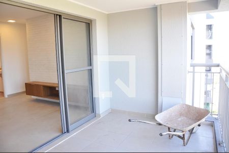 Detalhe - Varanda da Sala e Sala de Jantar de apartamento para alugar com 2 quartos, 85m² em City América, São Paulo