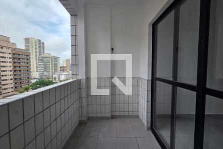 Varanda de apartamento para alugar com 2 quartos, 85m² em Guilhermina, Praia Grande