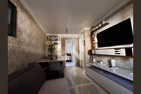 Sala de casa de condomínio à venda com 2 quartos, 72m² em Canudos, Novo Hamburgo