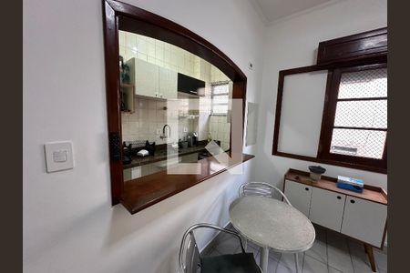 Sala de apartamento para alugar com 1 quarto, 50m² em Itararé, São Vicente