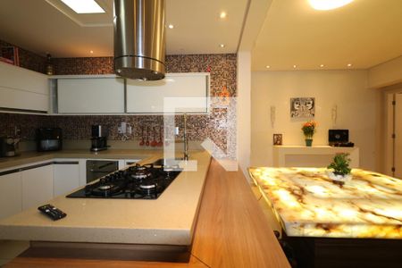 Cozinha e Sala de Jantar de apartamento à venda com 4 quartos, 129m² em Olímpico, São Caetano do Sul