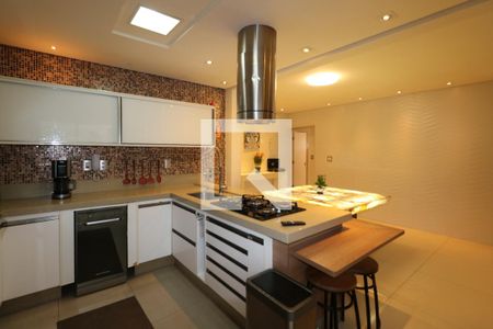 Cozinha e Sala de Jantar de apartamento à venda com 4 quartos, 129m² em Olímpico, São Caetano do Sul