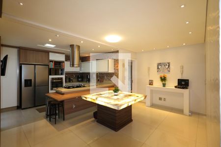Cozinha e Sala de Jantar de apartamento à venda com 4 quartos, 129m² em Olímpico, São Caetano do Sul