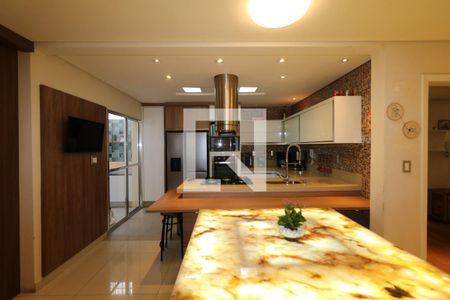 Cozinha e Sala de Jantar de apartamento à venda com 4 quartos, 129m² em Olímpico, São Caetano do Sul