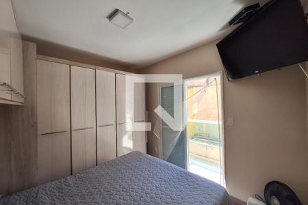 Suíte  de apartamento à venda com 2 quartos, 78m² em Vila Curuçá, Santo André