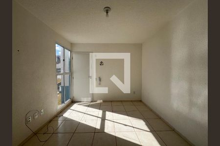 Sala de apartamento para alugar com 2 quartos, 45m² em Caiapos, Contagem