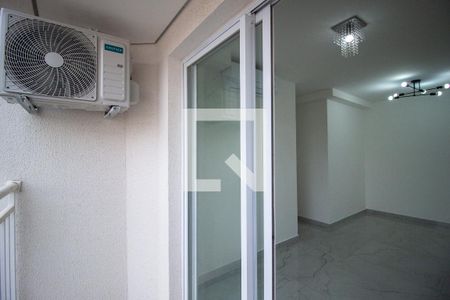 Varanda da Sala  de apartamento para alugar com 2 quartos, 47m² em Vila Angelica, Sorocaba