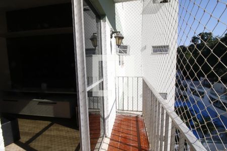 Varanda da Sala de apartamento à venda com 1 quarto, 56m² em Jacarepaguá, Rio de Janeiro