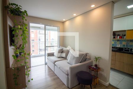 Sala de apartamento para alugar com 2 quartos, 51m² em Santo Amaro, São Paulo