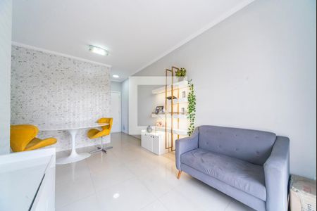 Sala de apartamento à venda com 3 quartos, 60m² em Vila Homero Thon, Santo André