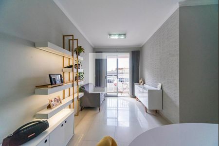 Sala de apartamento à venda com 3 quartos, 60m² em Vila Homero Thon, Santo André