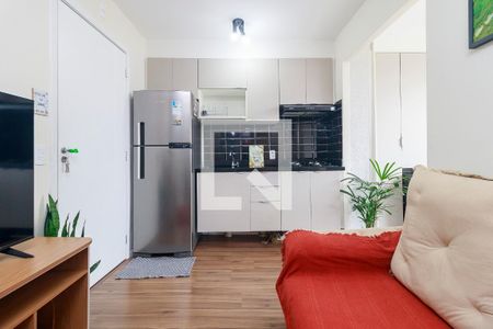 Sala - Cozinha de apartamento para alugar com 1 quarto, 30m² em Jardim Sao Luiz, São Paulo