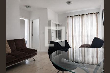 Sala de apartamento para alugar com 1 quarto, 51m² em Centro, Florianópolis