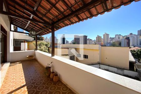Varanda da Sala de casa à venda com 6 quartos, 600m² em Coracao de Jesus, Belo Horizonte