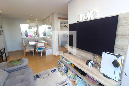 Sala de apartamento à venda com 2 quartos, 56m² em Utinga, Santo André