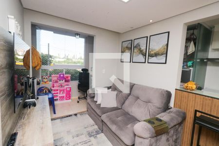 Sala de apartamento à venda com 2 quartos, 56m² em Utinga, Santo André