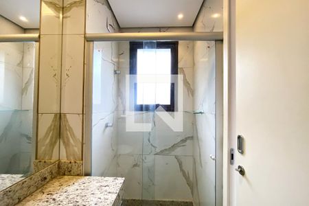Banheiro da Suíte de apartamento à venda com 3 quartos, 72m² em São Lucas, Belo Horizonte