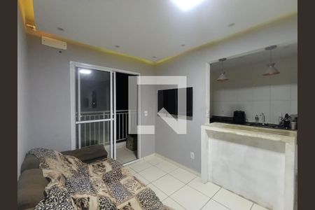 Sala de apartamento para alugar com 2 quartos, 55m² em Luz, Nova Iguaçu