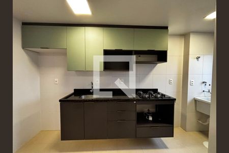 Cozinha de apartamento para alugar com 1 quarto, 60m² em Jardim Botânico, Porto Alegre
