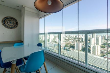 Varanda de kitnet/studio à venda com 1 quarto, 34m² em Campo Belo, São Paulo