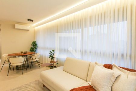 Sala de apartamento para alugar com 3 quartos, 92m² em Centro, Canoas