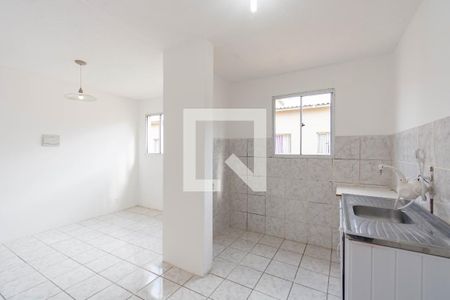 Cozinha de apartamento para alugar com 2 quartos, 51m² em Guajuviras, Canoas