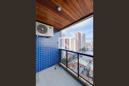 Varanda da Sala de apartamento para alugar com 3 quartos, 98m² em Água Rasa, São Paulo