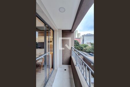 Varanda da Sala de kitnet/studio para alugar com 1 quarto, 29m² em Liberdade, São Paulo
