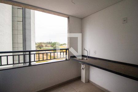 Varanda da sala de apartamento para alugar com 2 quartos, 71m² em Boa Vista, Sorocaba