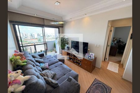 Sala de apartamento à venda com 2 quartos, 63m² em Belenzinho, São Paulo