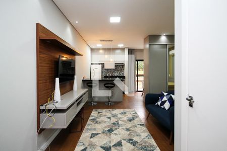 Sala de kitnet/studio para alugar com 1 quarto, 48m² em Jardim Barbacena, Cotia