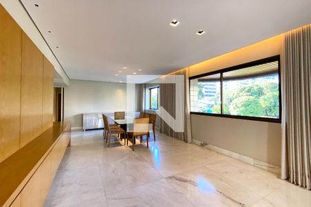 Sala de Jantar de apartamento à venda com 3 quartos, 180m² em Serra, Belo Horizonte
