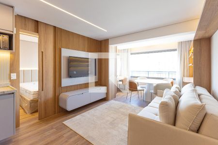 Sala de apartamento para alugar com 1 quarto, 41m² em Planalto Paulista, São Paulo