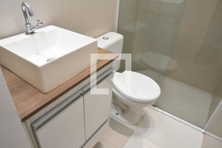 Banheiro da Suíte de apartamento para alugar com 3 quartos, 71m² em Vila Rami, Jundiaí