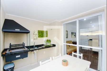 Varanda de kitnet/studio para alugar com 1 quarto, 38m² em Portal dos Gramados, Guarulhos