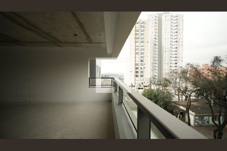 Varanda gourmet de apartamento à venda com 3 quartos, 132m² em Jardim, Santo André