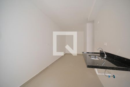 Sala/Cozinha e Área de Serviço de apartamento para alugar com 2 quartos, 39m² em Parque Boturussu, São Paulo