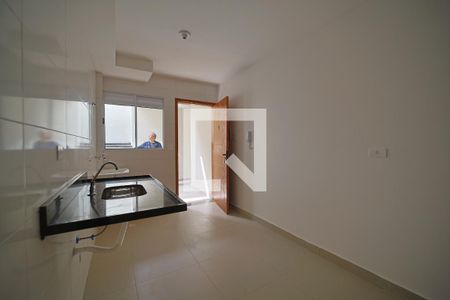 Sala/Cozinha e Área de Serviço de apartamento para alugar com 2 quartos, 39m² em Parque Boturussu, São Paulo