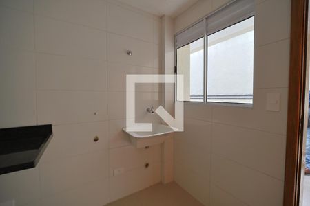 Sala/Cozinha e Área de Serviço de apartamento para alugar com 2 quartos, 39m² em Parque Boturussu, São Paulo
